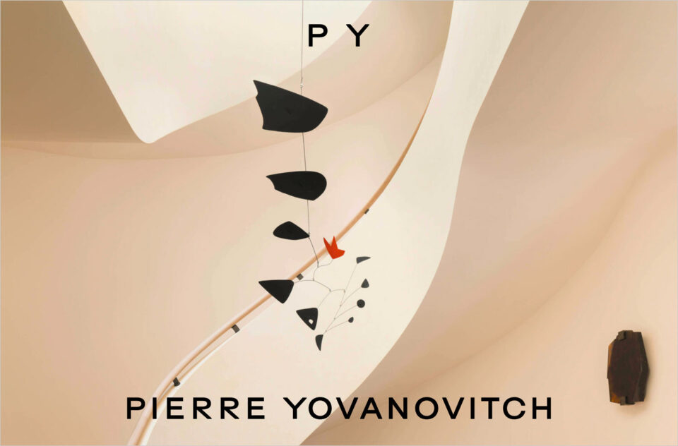 Pierre Yovanovitchウェブサイトの画面キャプチャ画像