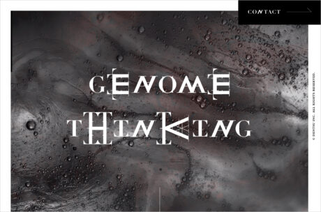 GENOME THINKING 〜答えは、進化する。〜 | DENTSU JAM!ウェブサイトの画面キャプチャ画像