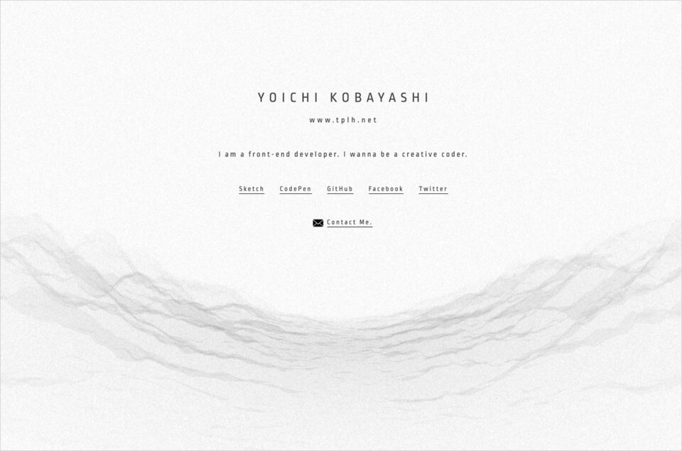 yoichi kobayashi | www.tplh.netウェブサイトの画面キャプチャ画像
