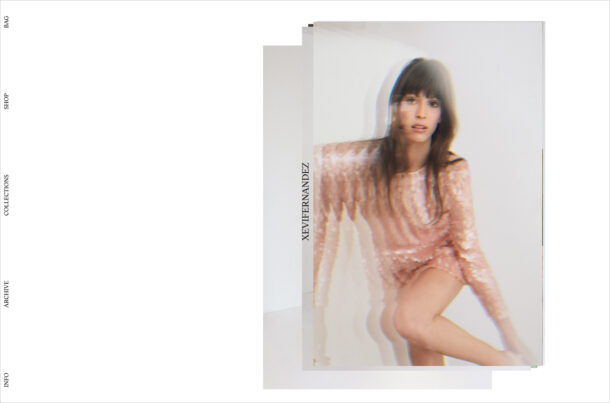 XEVI FERNANDEZ – Official Websiteウェブサイトの画面キャプチャ画像