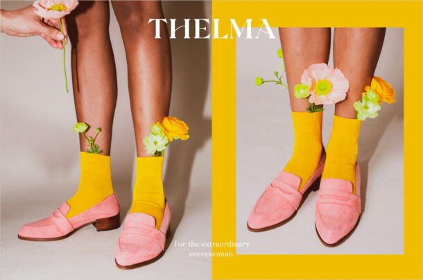 Thelma Shoes – Made in Italy | Shop Thelmaウェブサイトの画面キャプチャ画像