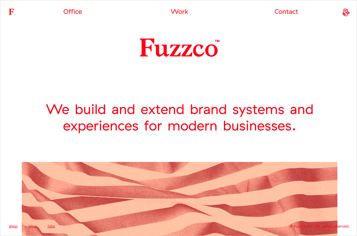 Fuzzcoウェブサイトの画面キャプチャ画像