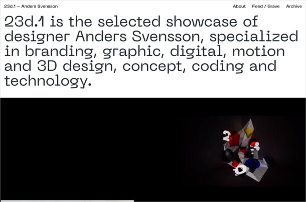 23d.1 — Anders Svenssonウェブサイトの画面キャプチャ画像