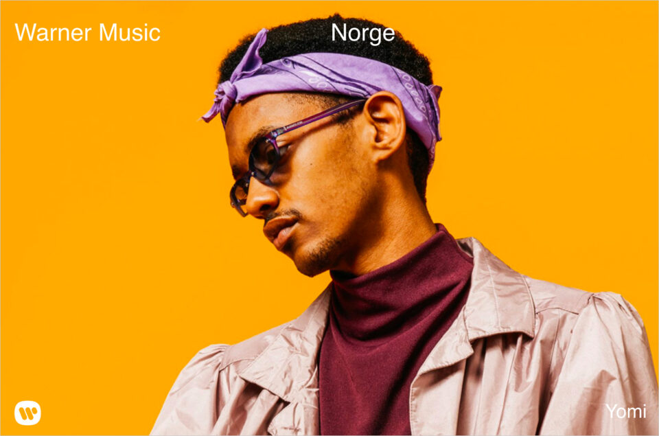 Warner Music Norwayウェブサイトの画面キャプチャ画像