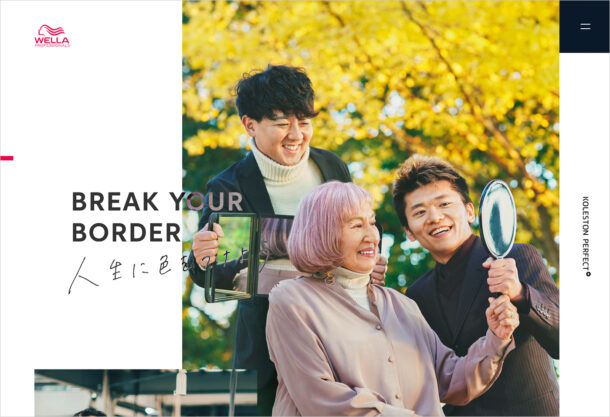 コレストン パーフェクト + 公式サイト｜KOLESTON PERFECT + | WELLA PROFESSIONALSウェブサイトの画面キャプチャ画像