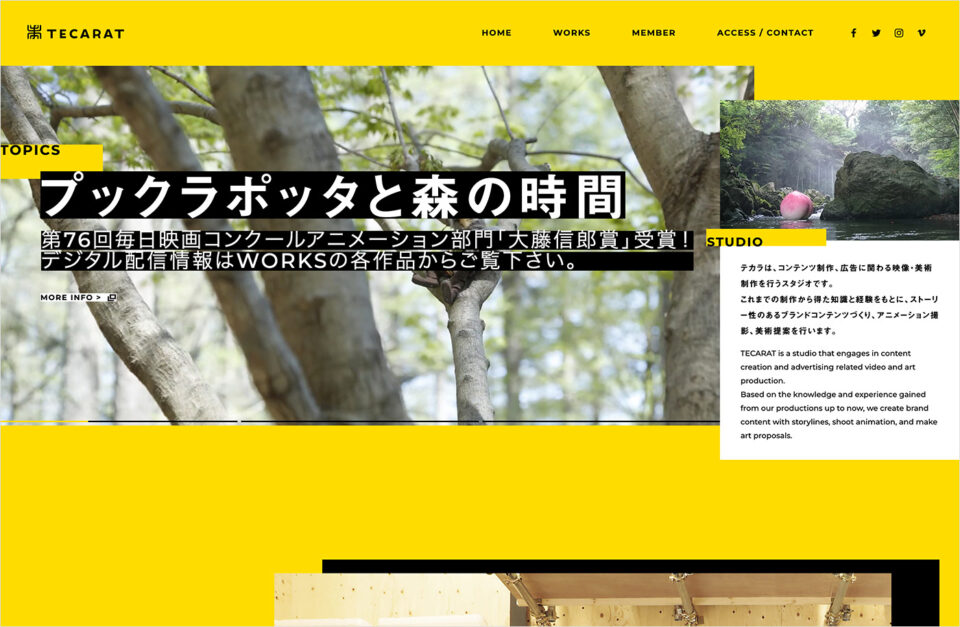 TECARAT テカラ from TAIYO KIKAKU co.,ltd.ウェブサイトの画面キャプチャ画像