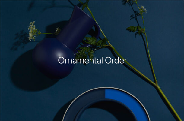 Ornamental Orderウェブサイトの画面キャプチャ画像
