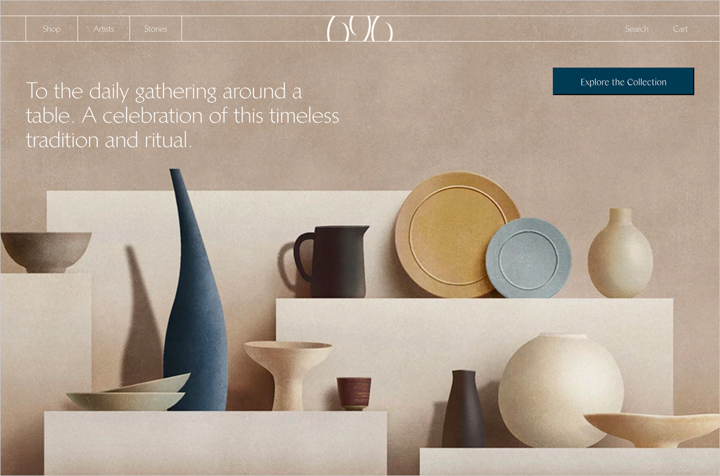 696 NYC | A place for carefully curated objects by Japanese craftsmenウェブサイトの画面キャプチャ画像
