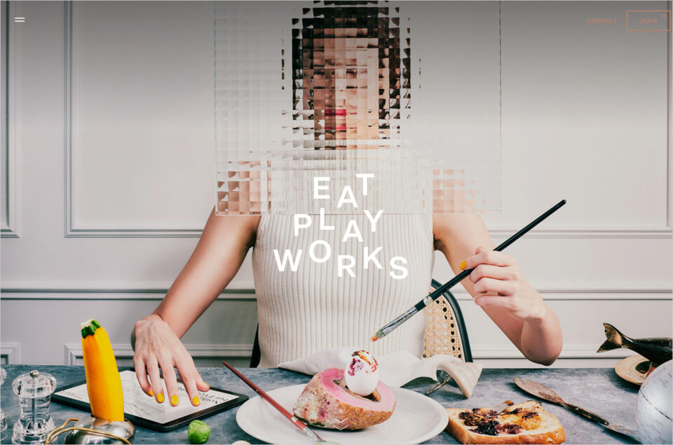 EAT PLAY WORKS / THE RESTAURANT | 広尾 | EPWウェブサイトの画面キャプチャ画像