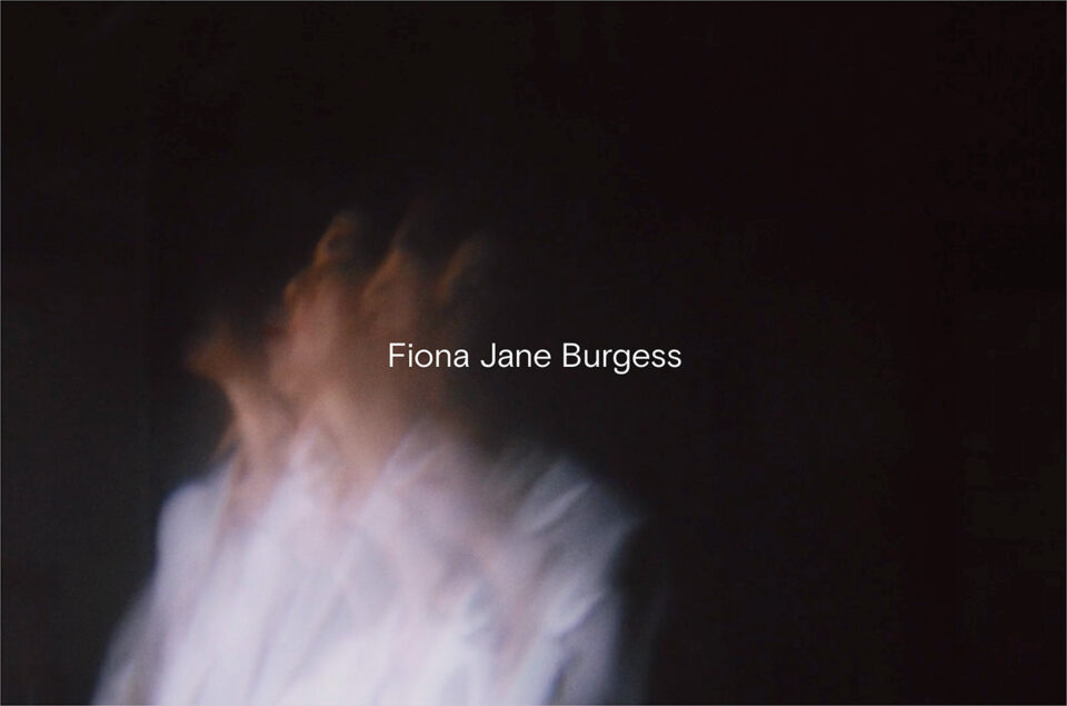 Selected Work – Fiona Jane Burgessウェブサイトの画面キャプチャ画像