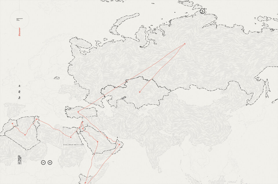 Al Safar – Mapウェブサイトの画面キャプチャ画像