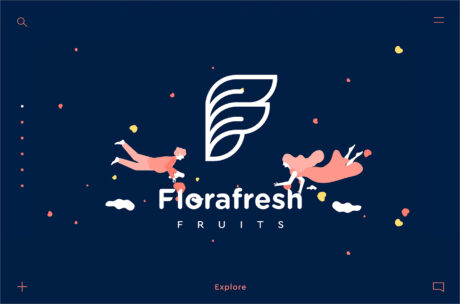 Flora Fresh apples, first quality fruits provided from the mountainsウェブサイトの画面キャプチャ画像