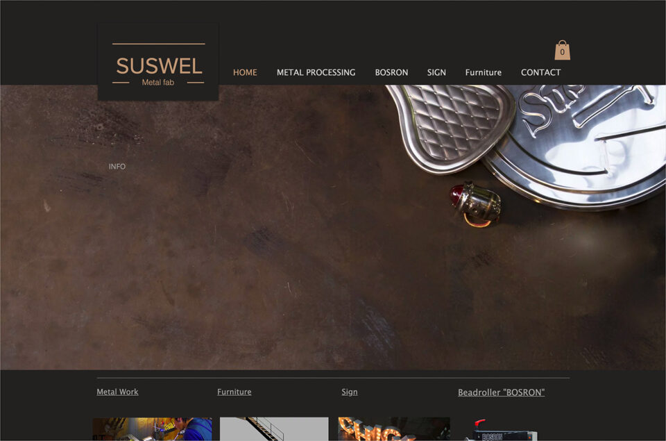 3Dデザイン 設計製作 サスウェルウェブサイトの画面キャプチャ画像