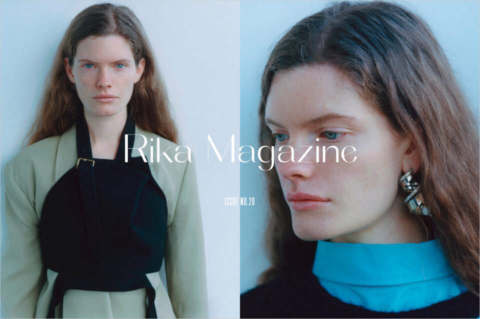 Rika Magazineウェブサイトの画面キャプチャ画像