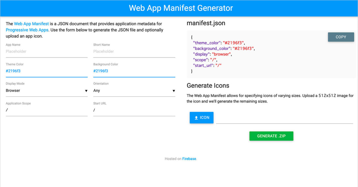 Web App Manifest Generatorに興味のある方へお勧めのWebデザイン｜Good Web Design