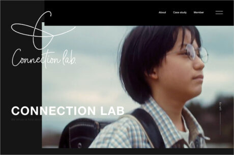 Connection Labウェブサイトの画面キャプチャ画像