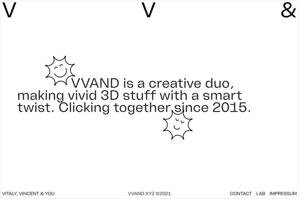 vvandウェブサイトの画面キャプチャ画像