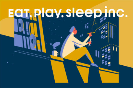 Eat, Play, Sleep incウェブサイトの画面キャプチャ画像