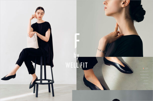 F by WELLFIT/エフ バイ ウェルフィットウェブサイトの画面キャプチャ画像