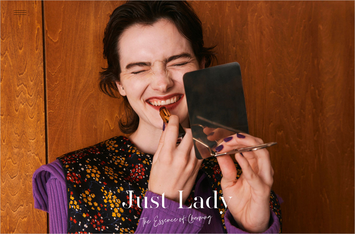 Just Lady | The Essence of Charming｜Spick & Span – BAYCREW’S STOREウェブサイトの画面キャプチャ画像