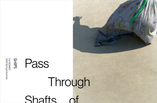SHIPS For Women 2022 Spring & Summer Pass Through Shafts of Lightウェブサイトの画面キャプチャ画像