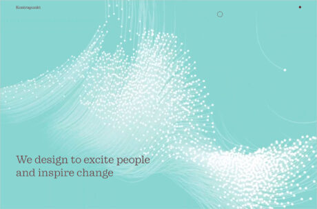 Brand Experience Agency ı Kontrapunktウェブサイトの画面キャプチャ画像