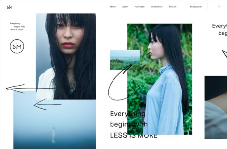 LIM – LESS IS MORE | ヘアサロン・ネイル・アイラッシュ・エスパウェブサイトの画面キャプチャ画像