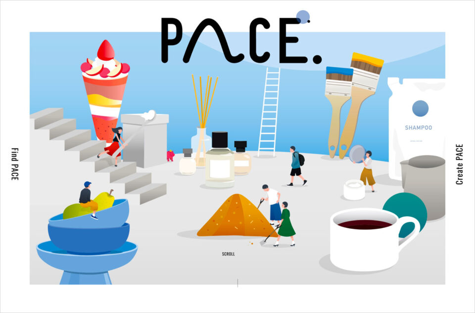 PACE（ペース）| LUCUA osaka（ルクア大阪）ウェブサイトの画面キャプチャ画像