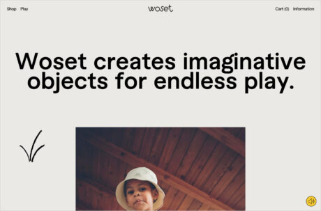 Wosetウェブサイトの画面キャプチャ画像
