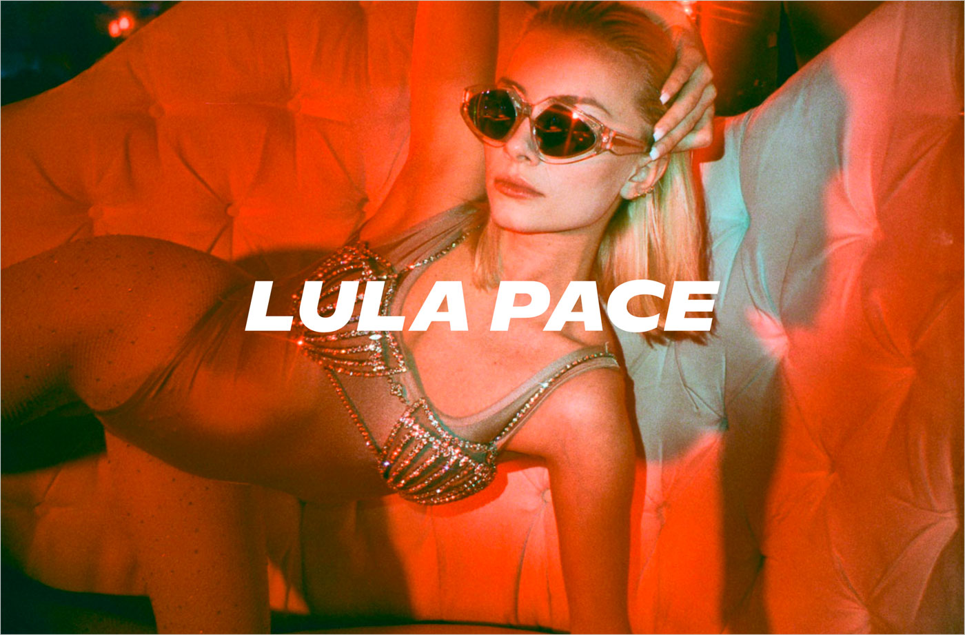 LULA PACEウェブサイトの画面キャプチャ画像