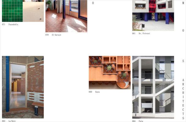 Nomos Architectsウェブサイトの画面キャプチャ画像