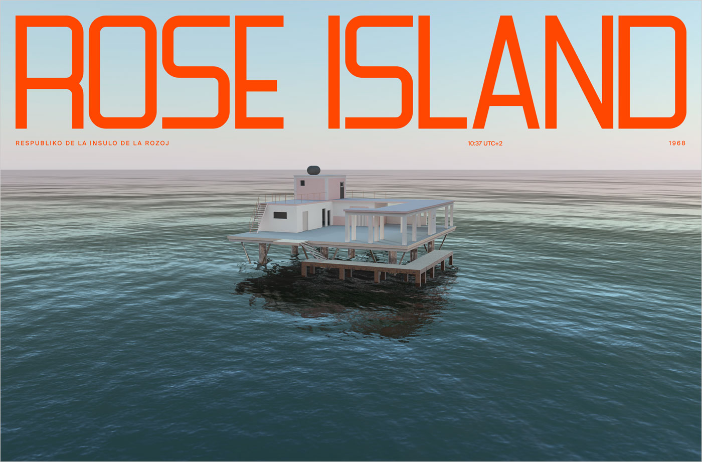 Rose Island – The story of a micronationウェブサイトの画面キャプチャ画像