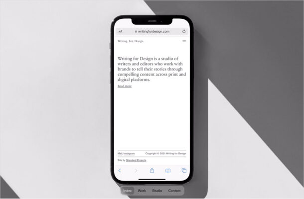 Standard Projectsウェブサイトの画面キャプチャ画像