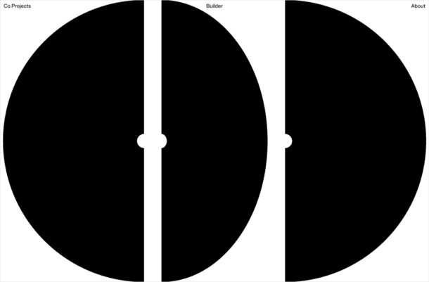 Co Projectsウェブサイトの画面キャプチャ画像