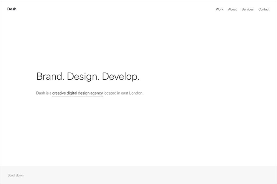 Dash Creative – Shopify Expert Agency | Website Designers & Developersウェブサイトの画面キャプチャ画像
