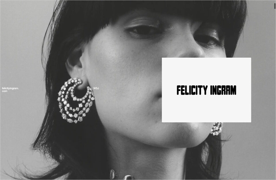 Felicity Ingramウェブサイトの画面キャプチャ画像