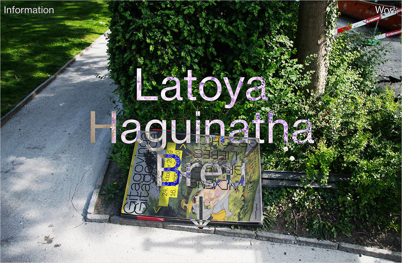 Latoya Haguinatha Breuウェブサイトの画面キャプチャ画像