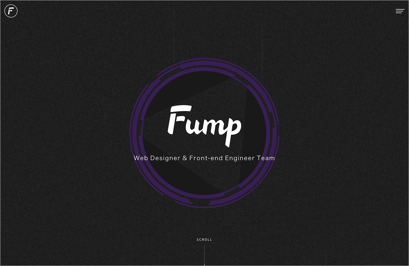 Fump | 福岡のWEB制作チームウェブサイトの画面キャプチャ画像