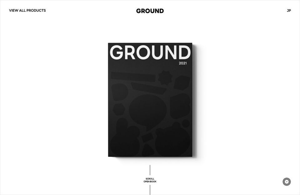 LINE GROUNDウェブサイトの画面キャプチャ画像