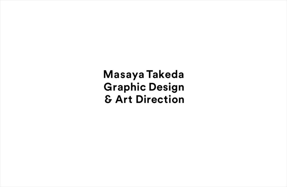 Masaya Takedaウェブサイトの画面キャプチャ画像