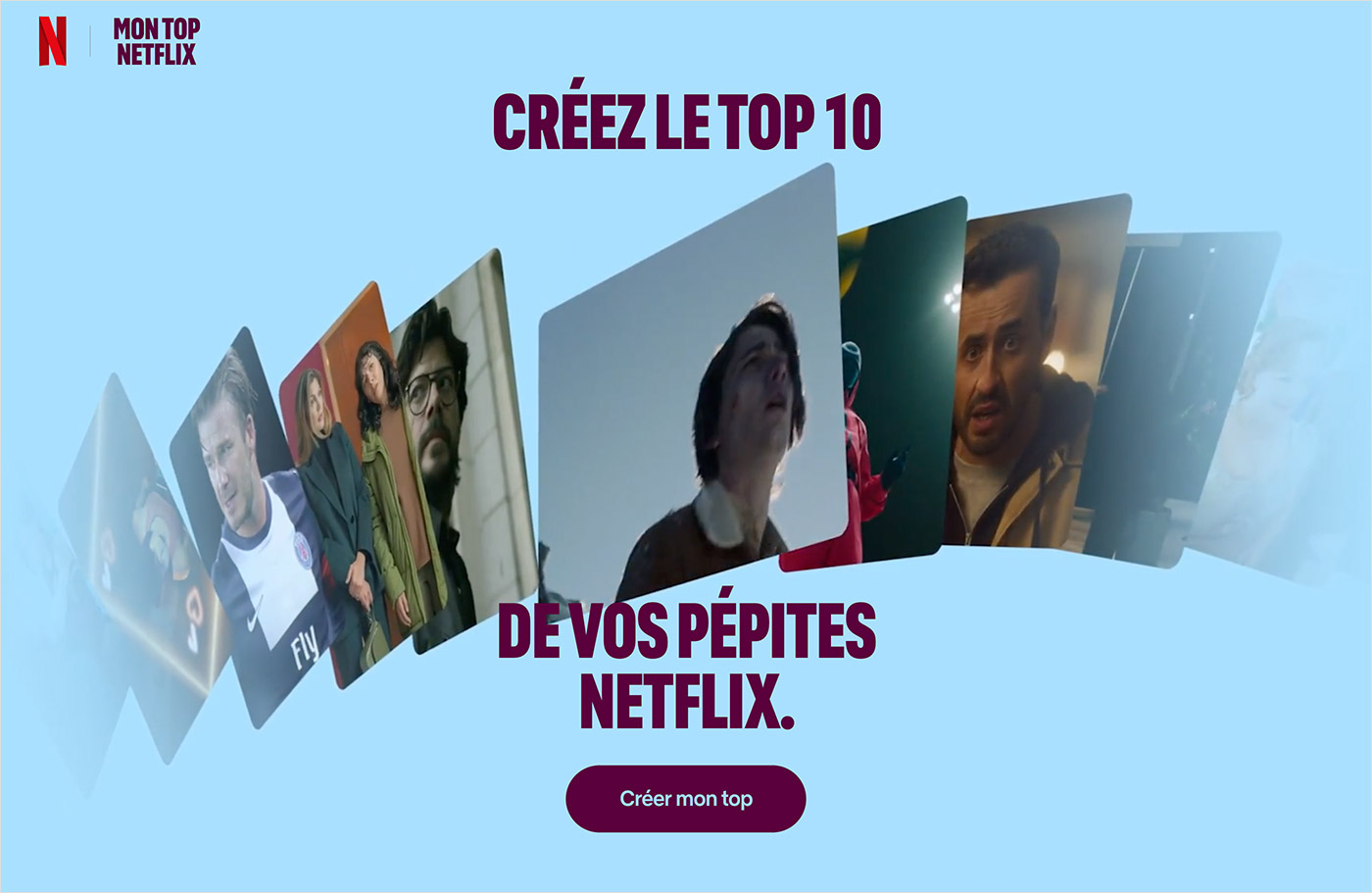 Mon top Netflixウェブサイトの画面キャプチャ画像