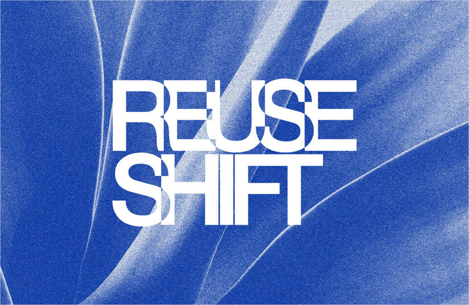 REUSE SHIFT | 一社では起こせない変化を、共に。ウェブサイトの画面キャプチャ画像