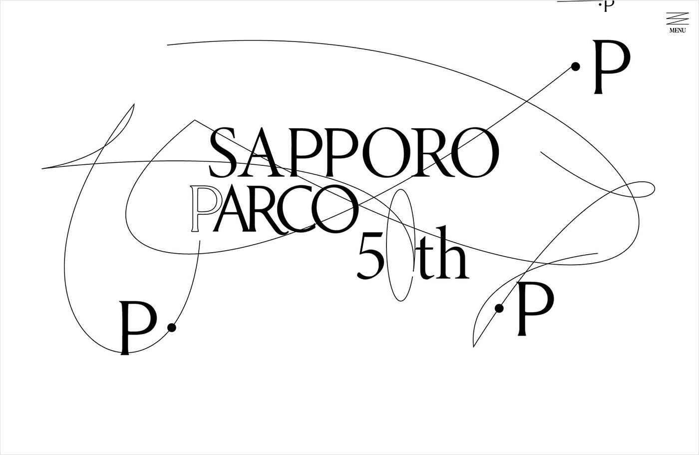 SAPPORO PARCO 50th | 札幌PARCO -パルコウェブサイトの画面キャプチャ画像