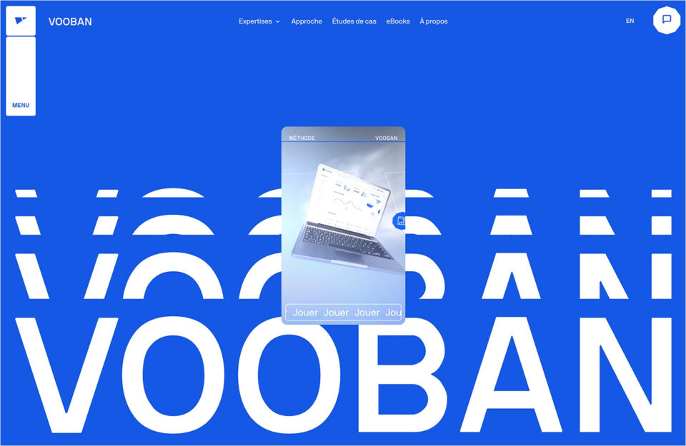 Vooban, expert en IA et transformation numériqueウェブサイトの画面キャプチャ画像